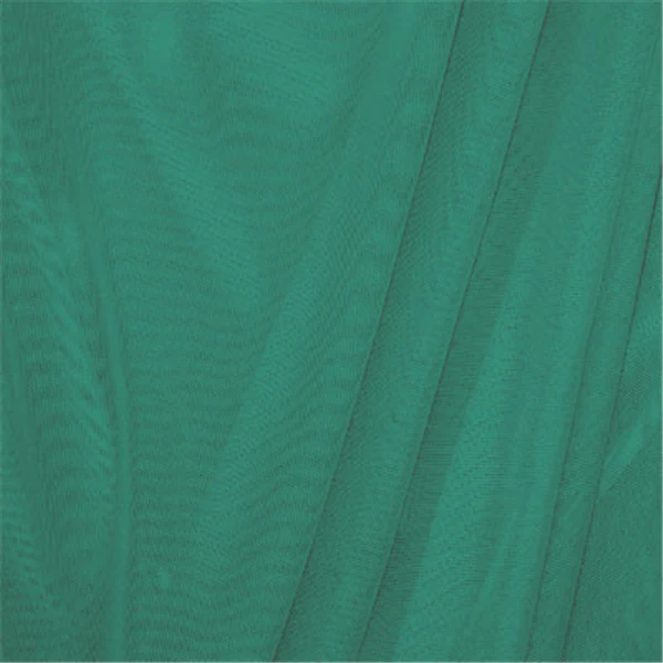 Jade Green Stretch Mesh Bolt Fabric