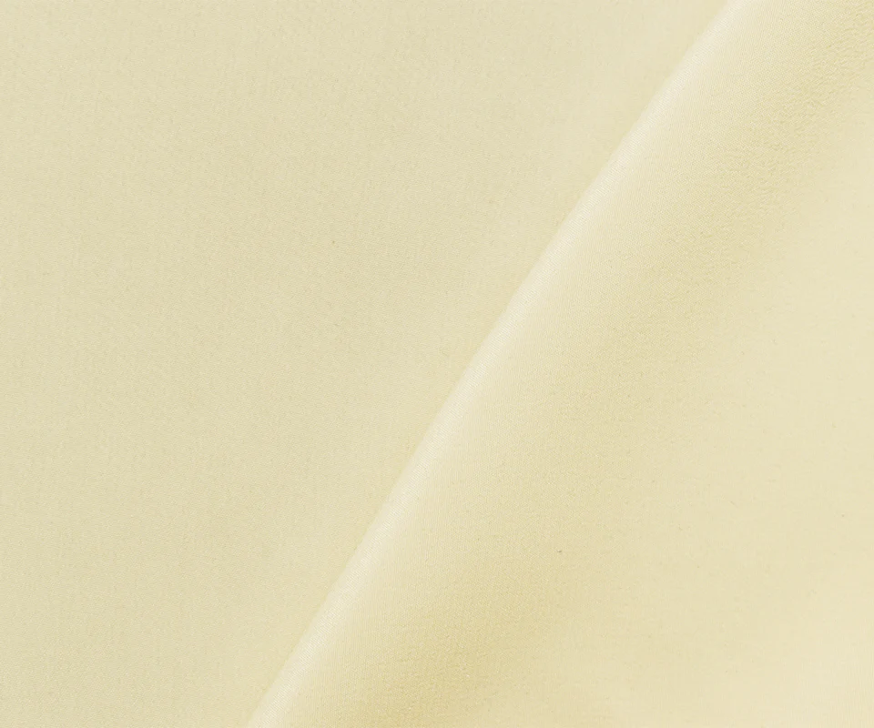 Light Beige Famous Designer Silk Crepe De Chine Woven Fabric - Image 2