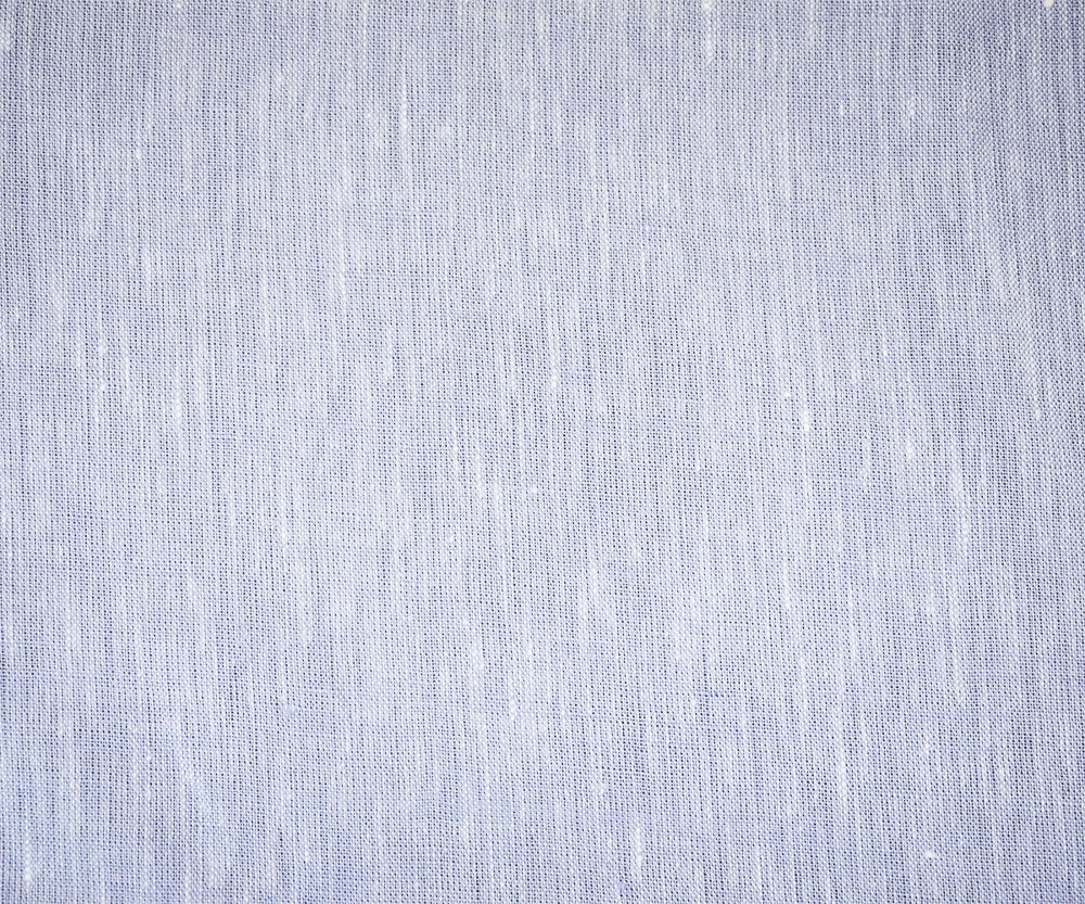 Light Blue-White Spence Bryson Texture Slub Irish Linen Woven Fabric - Image 4