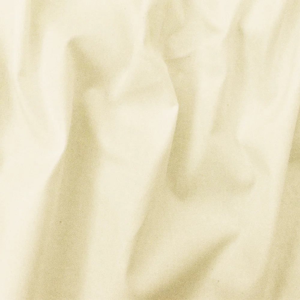Light Ivory Cotton Solid Stretch Spandex Poplin Woven Fabric - Image 2