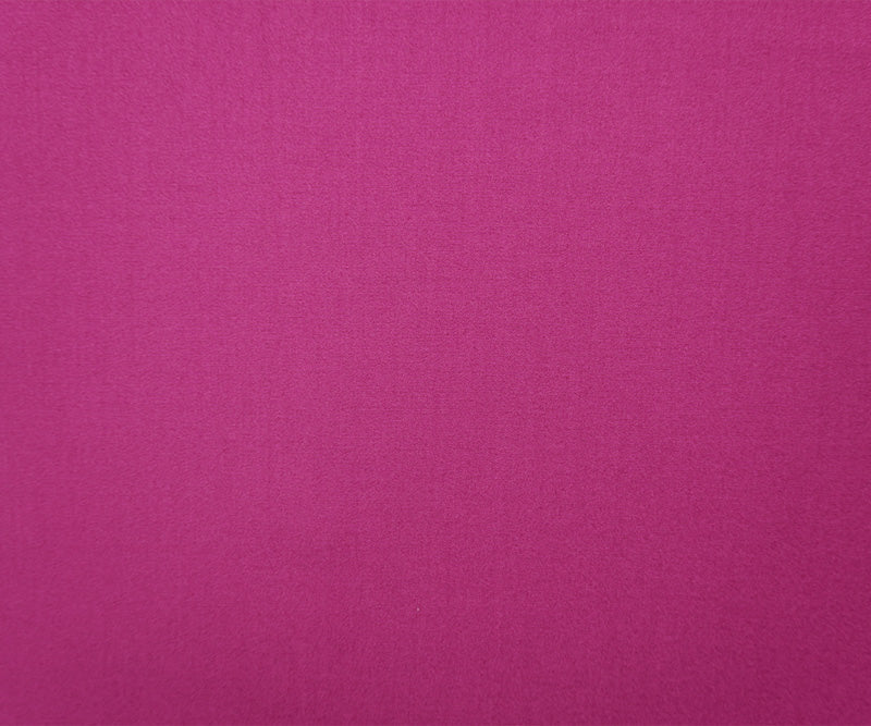 Magenta Purple Poly Rayon Stretch Solid Woven Suiting Fabric - Image 3
