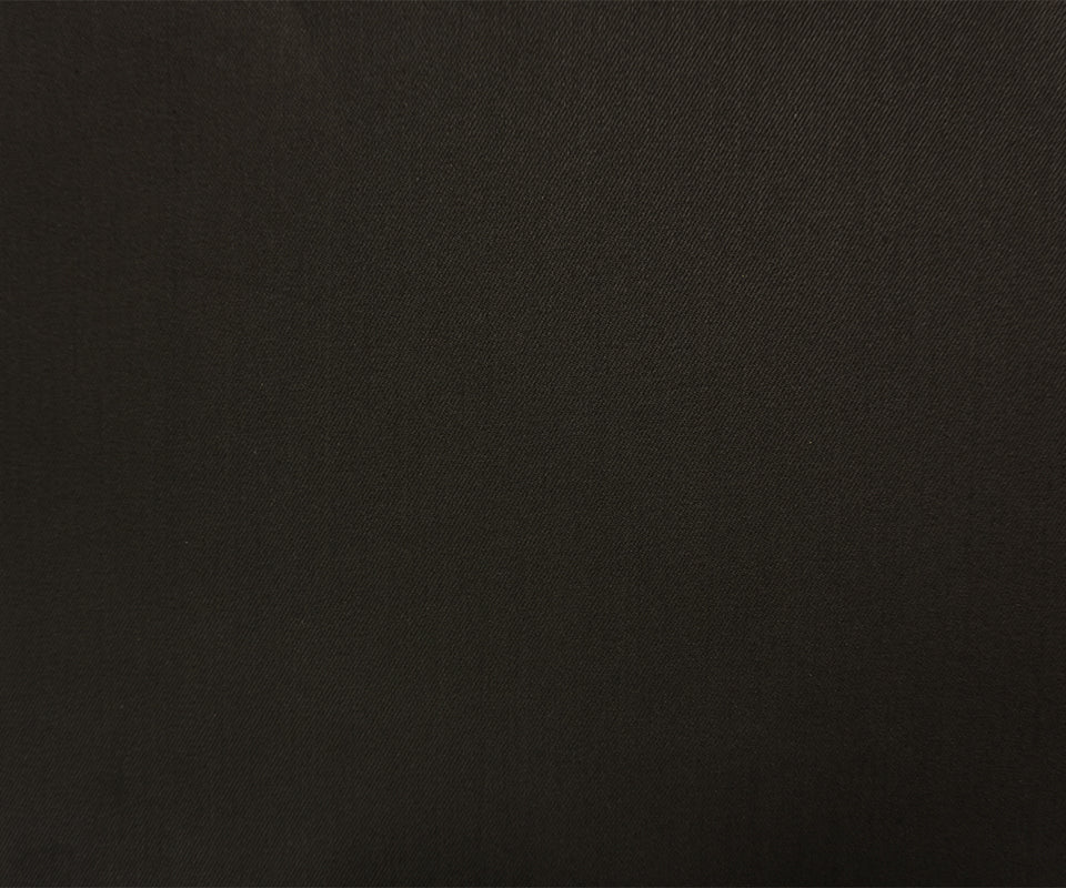 Matte Black 10.5 oz Cotton Blend Denim Twill Woven Fabric - Image 3