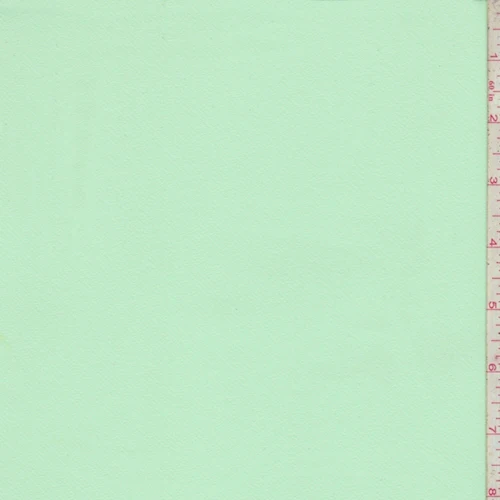 Mint Green Textured Chiffon Fabric
