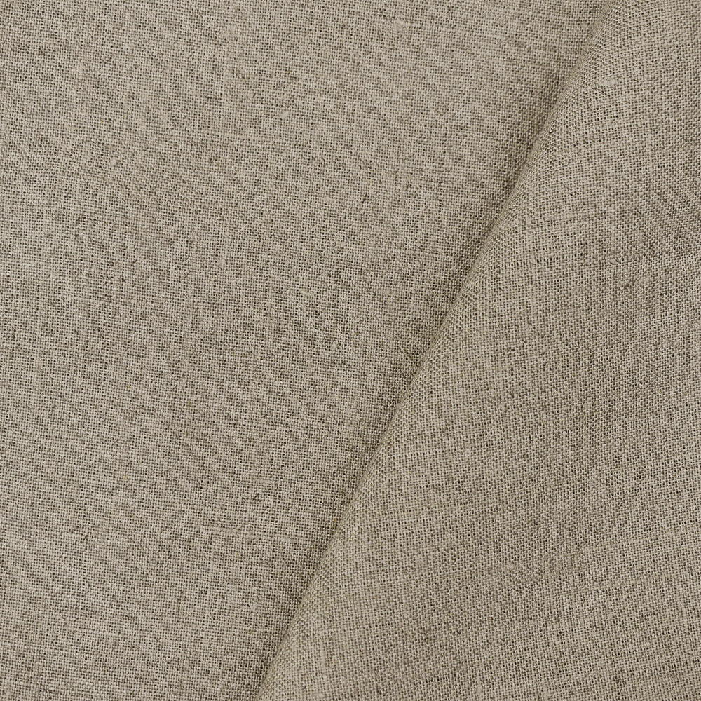 Natural Taupe Beige Spence Bryson Irish Linen Woven Fabric - Image 2