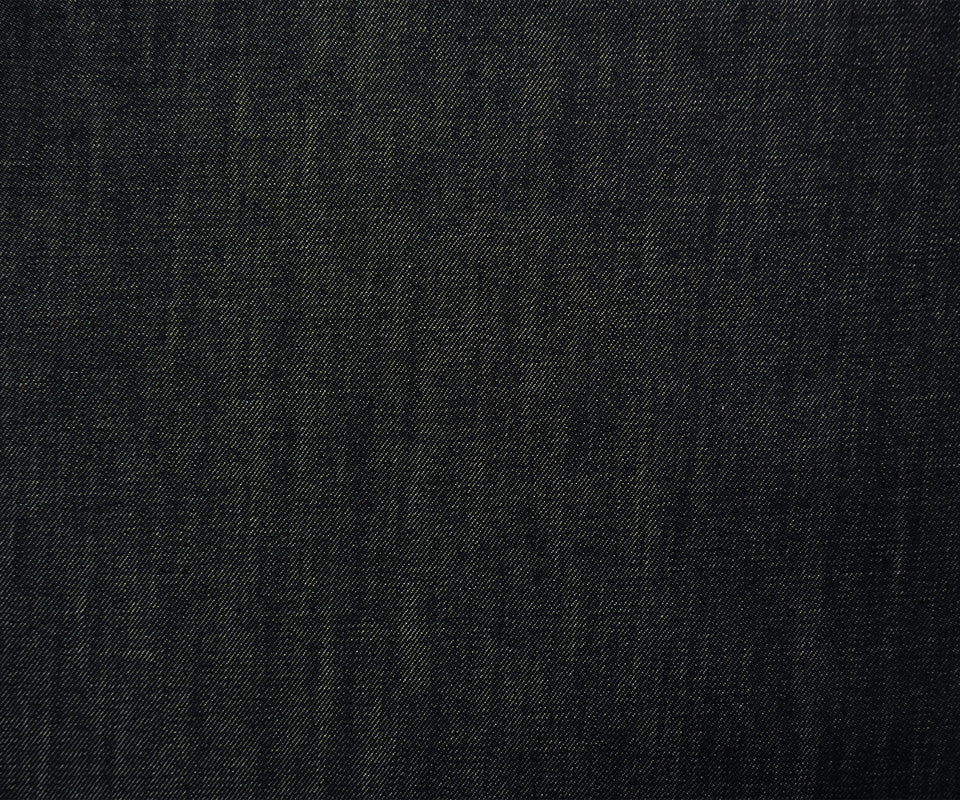Navy 12 oz. Cotton Blend Famous Denim Co. Stretch Denim Woven Fabric - Image 2