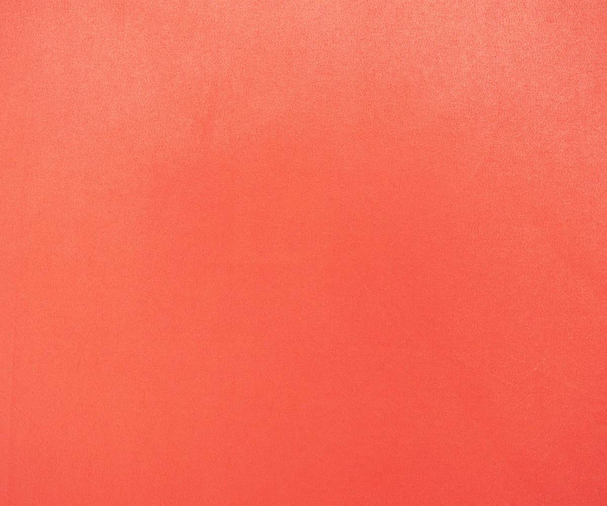 Neon Coral Orange Stretch Spandex Solid Microsuede Knit Fabric - Image 6