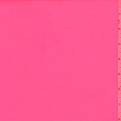 Neon Pink Brushed Activewear Fabric