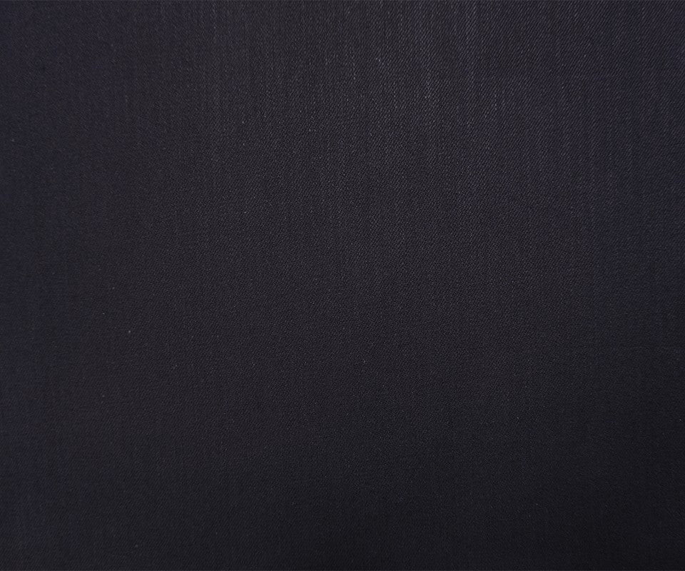 Night Black 10 oz. Cotton Blend Stretch Twill Woven Denim Fabric - Image 3