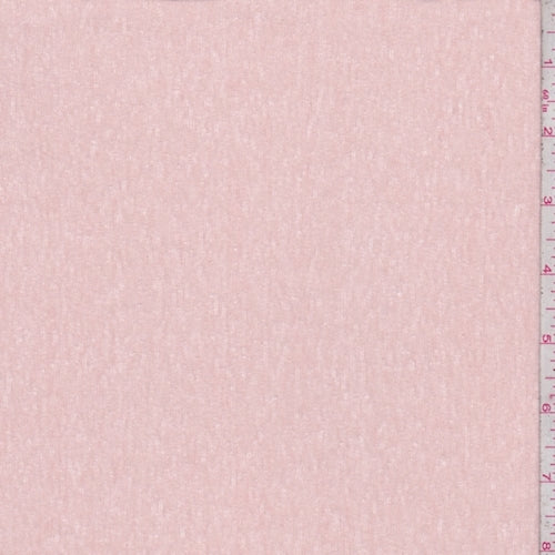 Peach Pink Slub Cotton/Linen Jersey Knit Fabric
