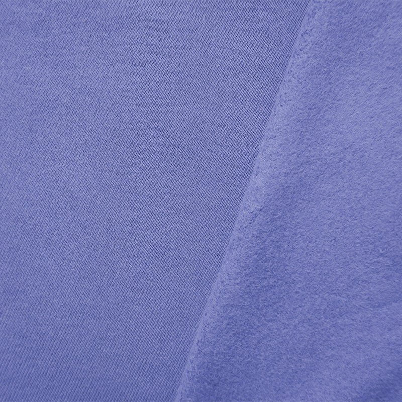 Periwinkle 18 oz. Cotton Heavy Sweatshirt Fleece Knit Fabric