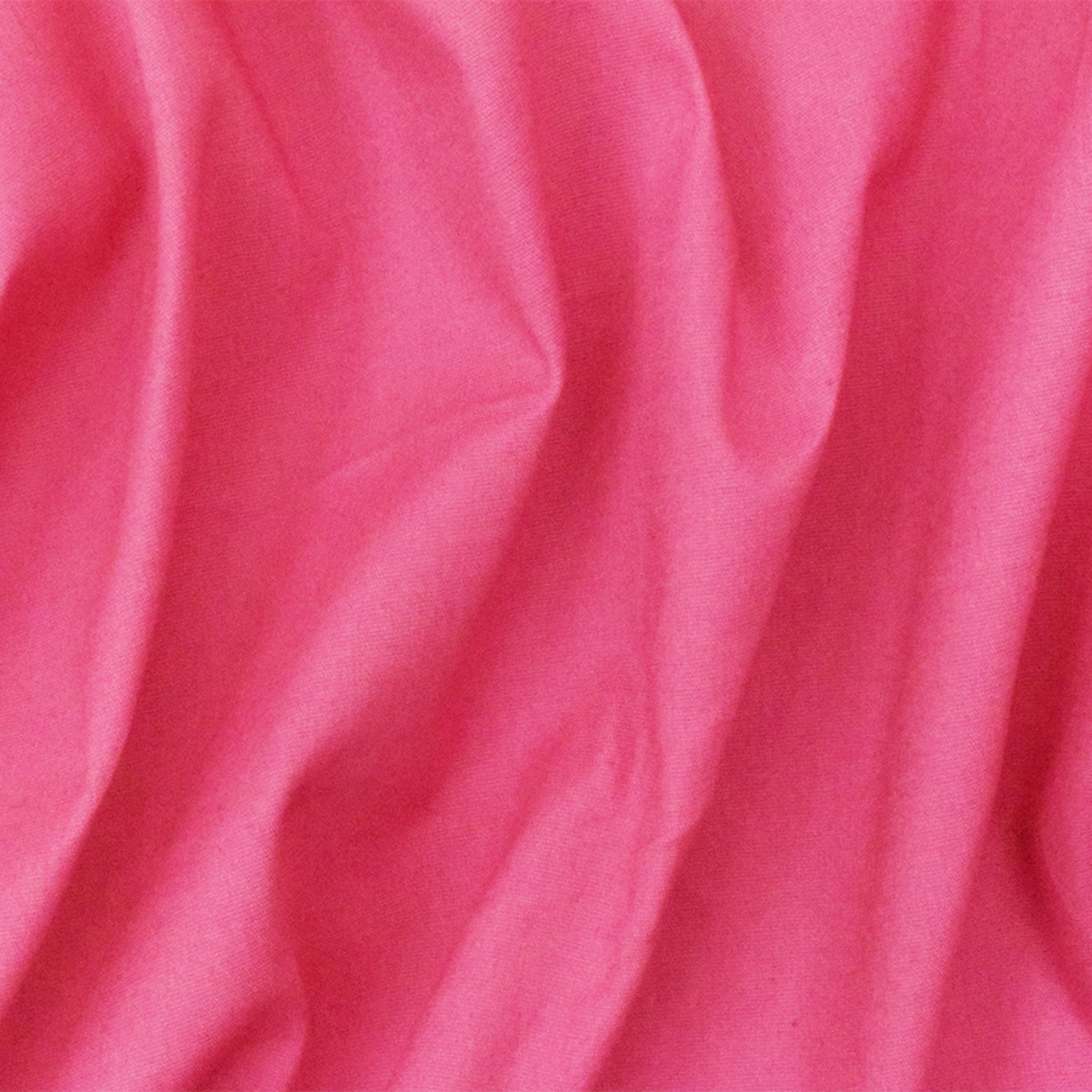 Pink Cotton Spandex Stretch Poplin Woven Fabric - Image 2