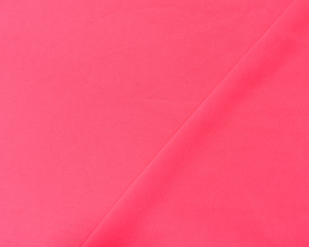 Pink Poly Solid Chiffon Woven Fabric - Image 2