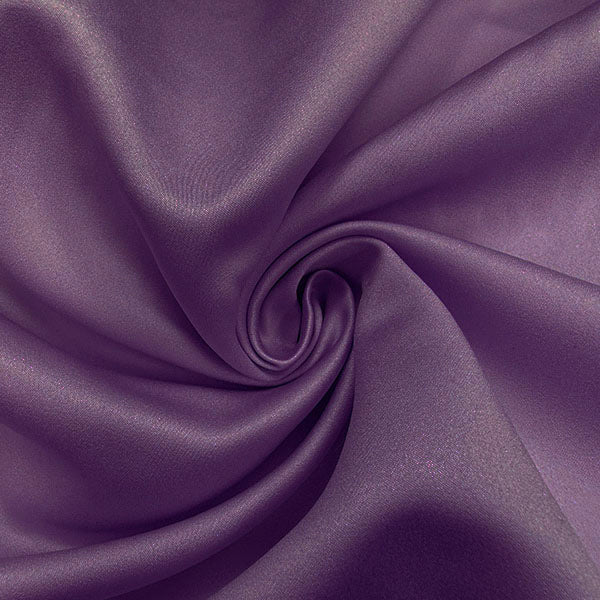 15 YD Bolt-Plum Bridal Satin Fabric