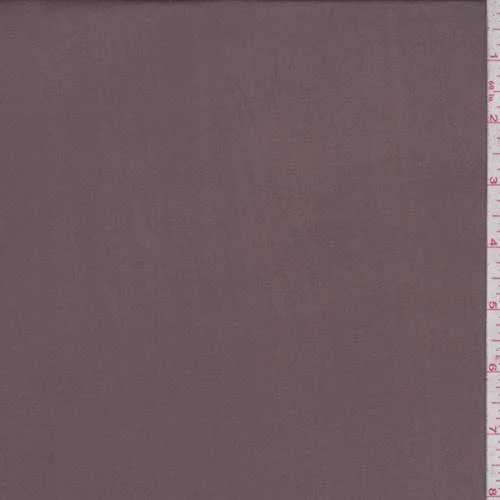 Plum Brown Silk Chiffon Fabric