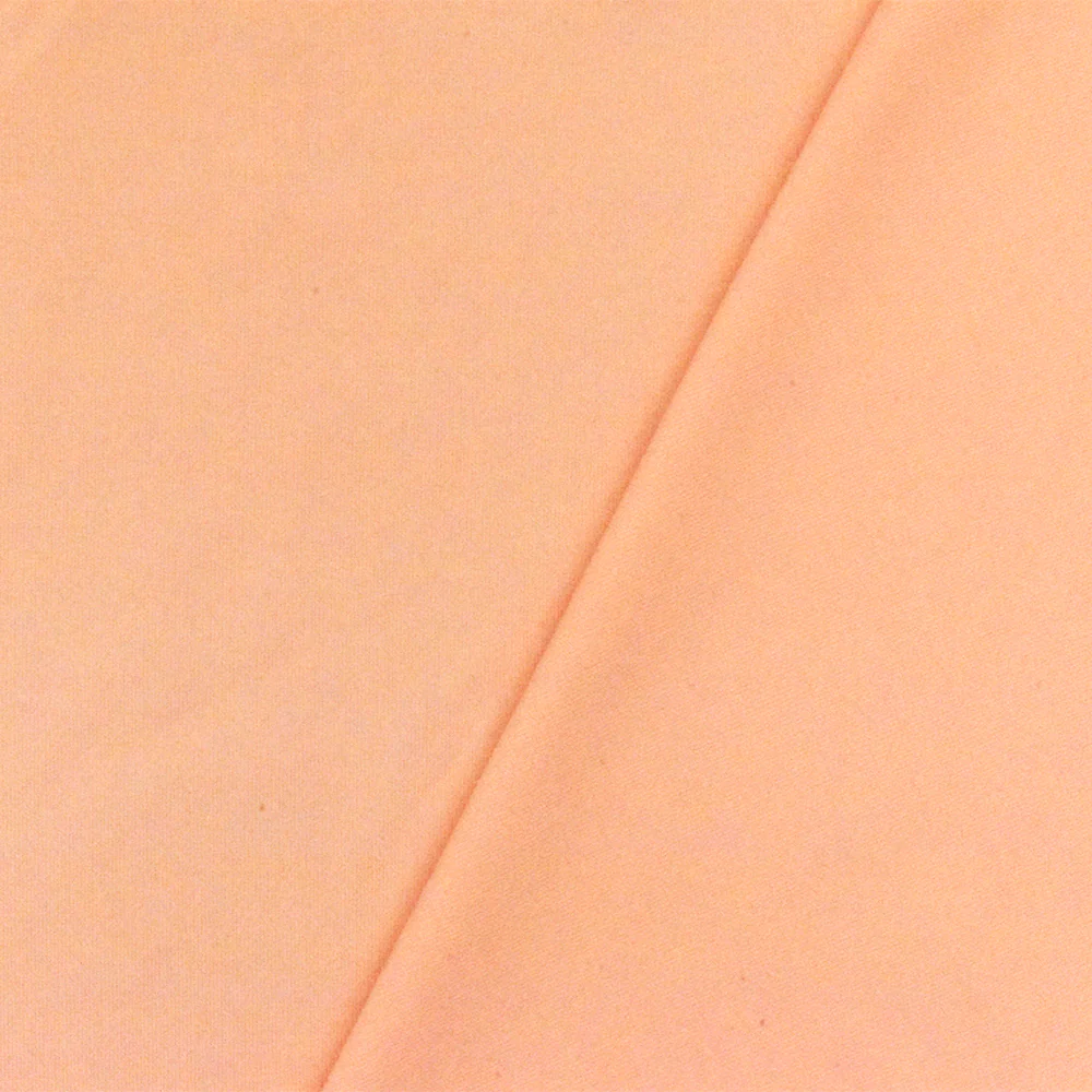 Powder Orange Famous Maker Solid Stretch Tricot Yoga Swimwear Knit Fabric - Image 4