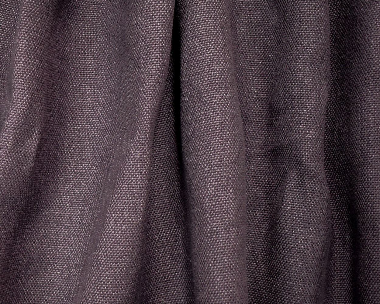Purple Linen Convington Slub Canvas Woven Fabric - Image 3