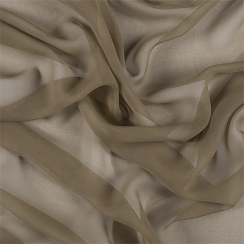 Runway Silks Avocado Wide Silk Chiffon Fabric - Reorderable