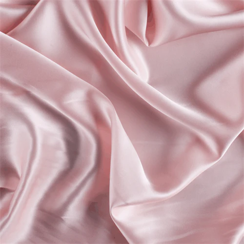 Runway Silks Blush Pink Stretch Silk Charmeuse Fabric - Reorderable