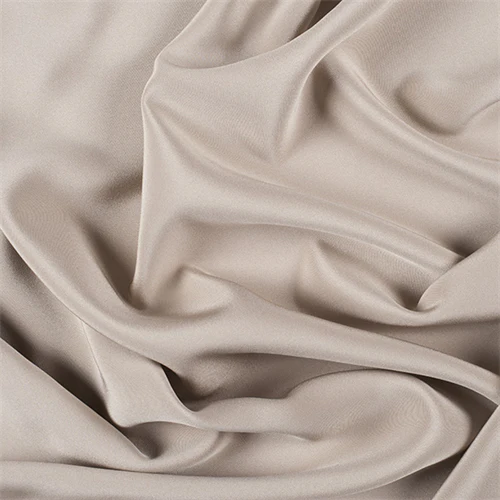 Runway Silks Bronze 4 Ply Silk Crepe Fabric - Reorderable