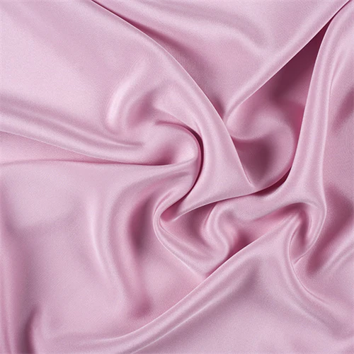 Runway Silks Bubble Gum 4 Ply Silk Crepe Fabric - Reorderable