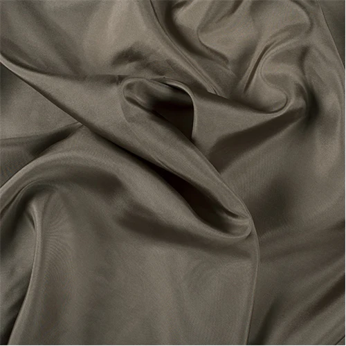 Runway Silks Dark Olive Silk Crepe de Chine Fabric - Reorderable