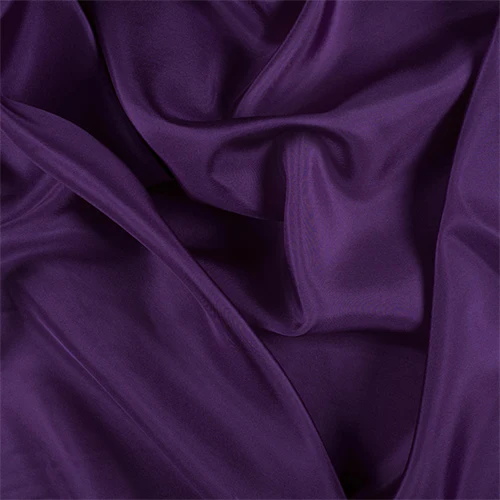 Runway Silks Grape Silk Habotai Fabric - Reorderable