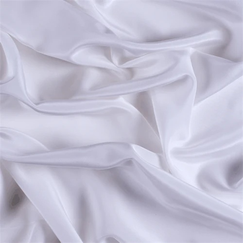 Runway Silks Ivory Silk Crepe de Chine Fabric - Reorderable