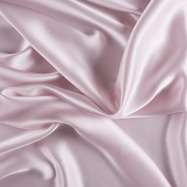 Runway Silks Light Orchid Silk Charmeuse Fabric - Reorderable