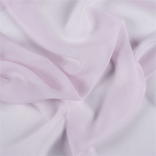 Runway Silks Light Orchid Wide Silk Chiffon Fabric - Reorderable