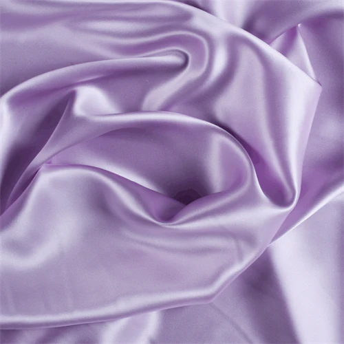 Runway Silks Lilac Stretch Silk Charmeuse Fabric - Reorderable