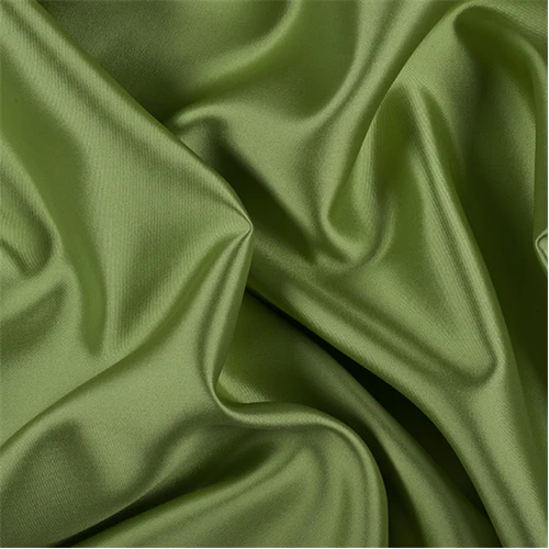 Runway Silks Lime Silk/Wool Gab Fabric - Reorderable