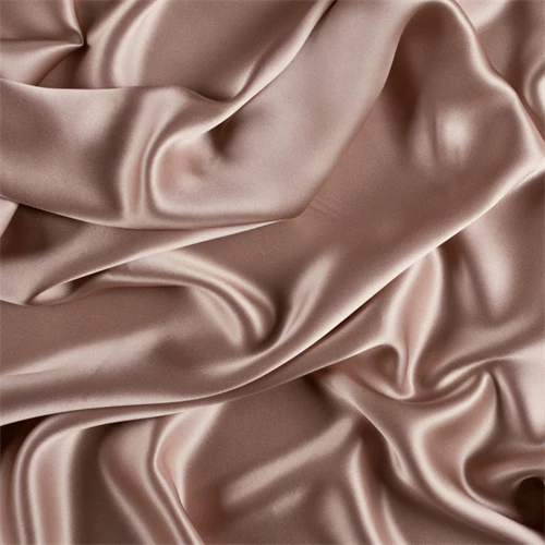 Runway Silks Nude Silk Charmeuse Fabric - Reorderable