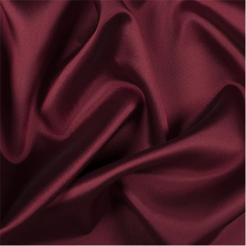 Runway Silks Red/Black Silk/Wool Gab - Reorderable