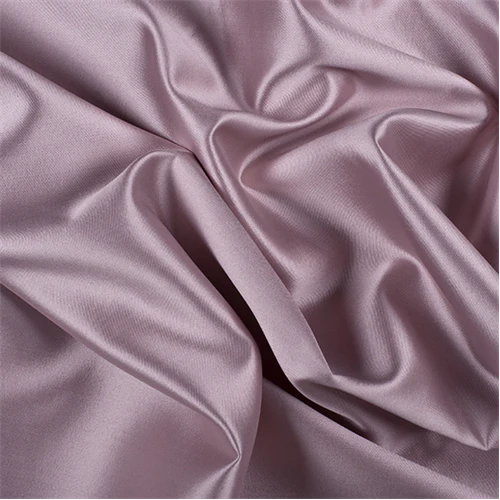 Runway Silks Rose Silk/Wool Gab Fabric - Reorderable