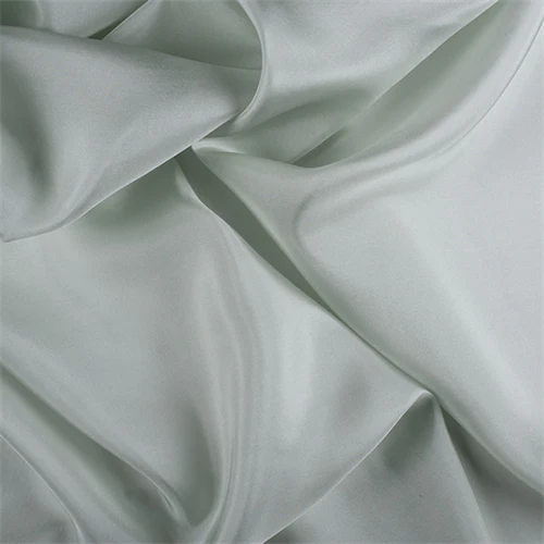 Runway Silks Sage Silk Habotai Fabric - Reorderable