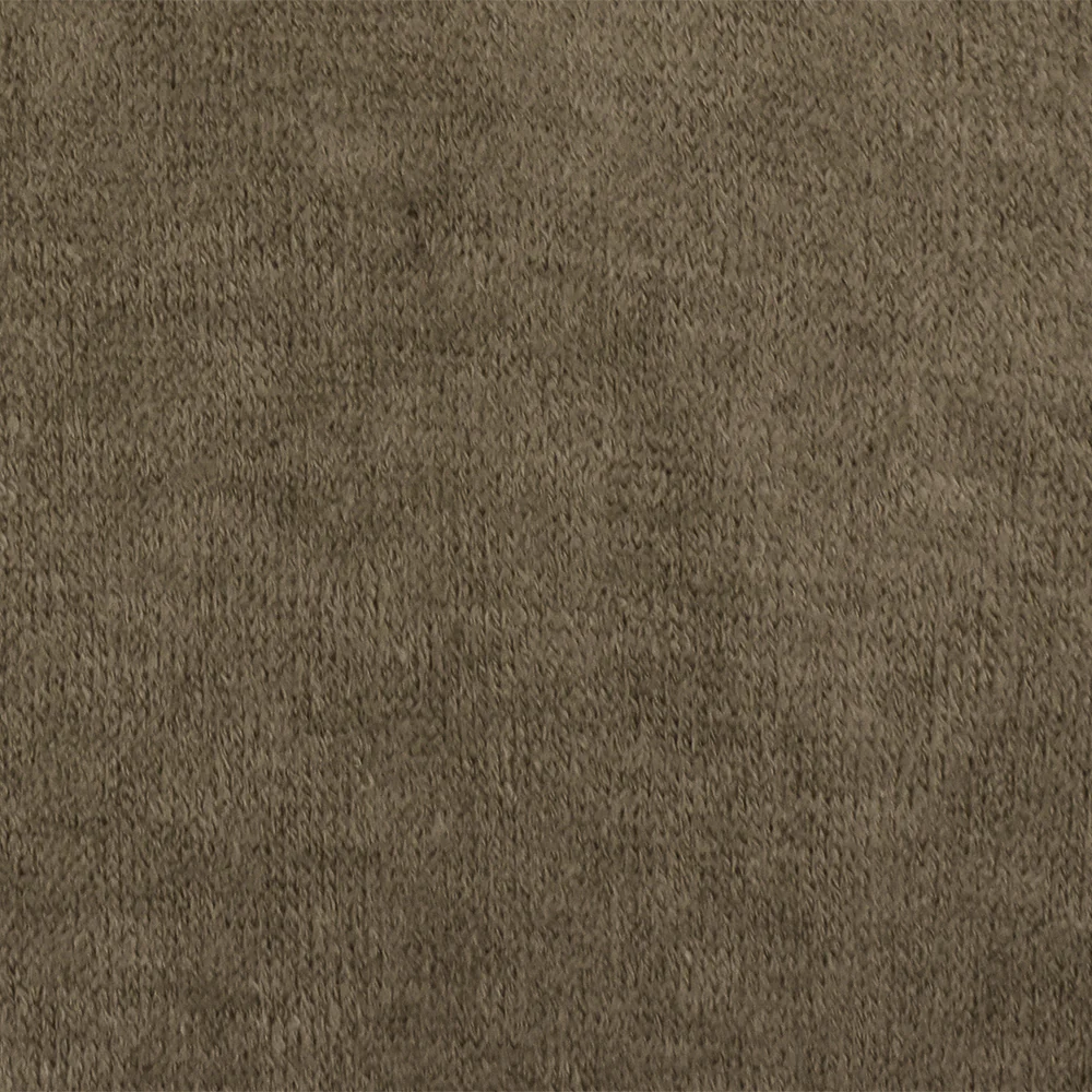 Sahara Brown Textured Stretch Acrylic Jersey Knit Fabric - Image 3