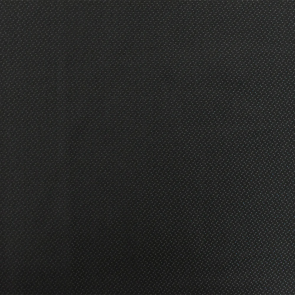 Simple Gray-Black Dobby Wool-Poly Woven Suiting Fabric - Image 4