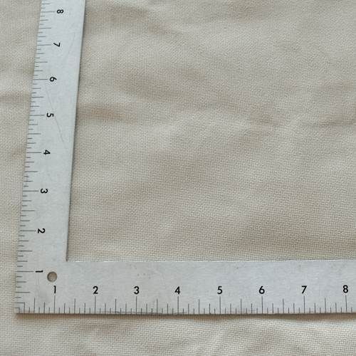 Soft Beige Textured Matte Micro-Grid Leather Hide - Image 2