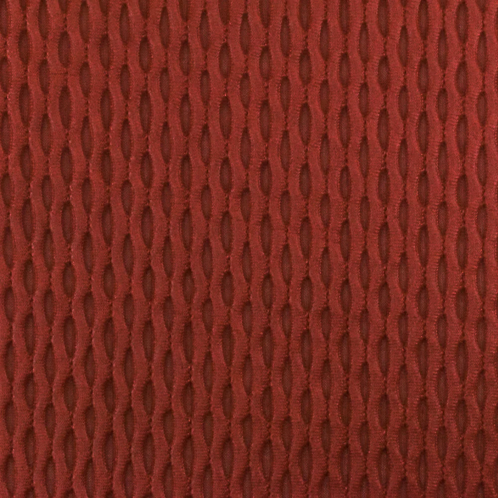 Spiced Orange Famous Maker Stretch 3D Mesh Yoga Activewear Fabric - Image 4