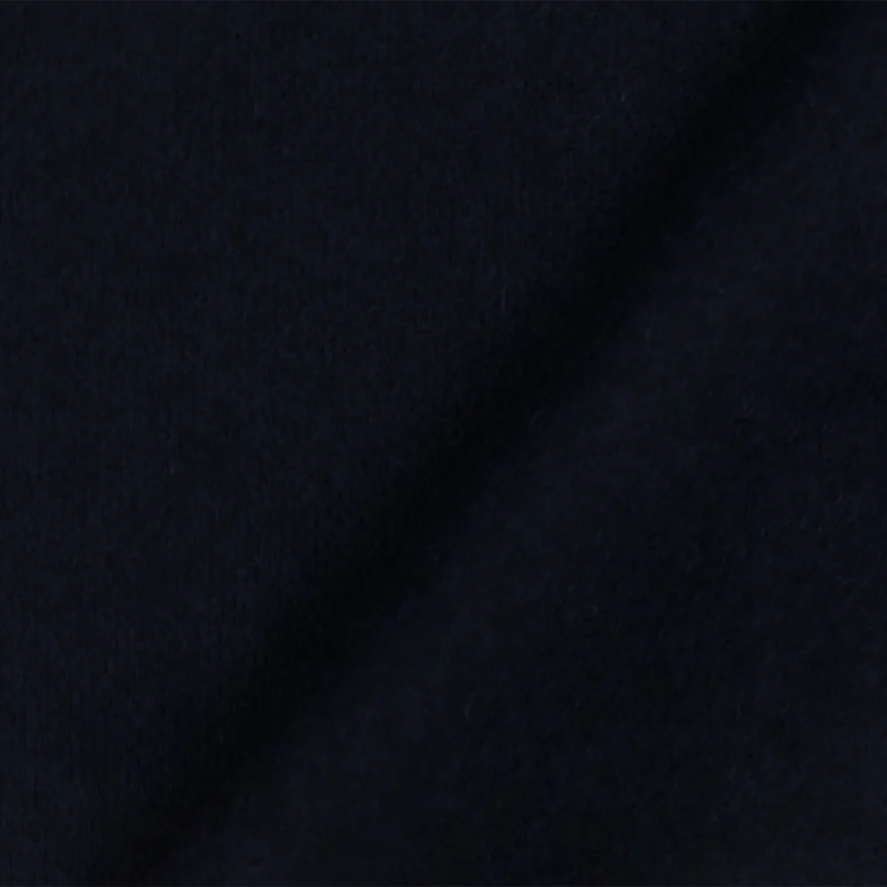 Stark Blue Wool Twill Woven Jacketing Fabric - Image 3