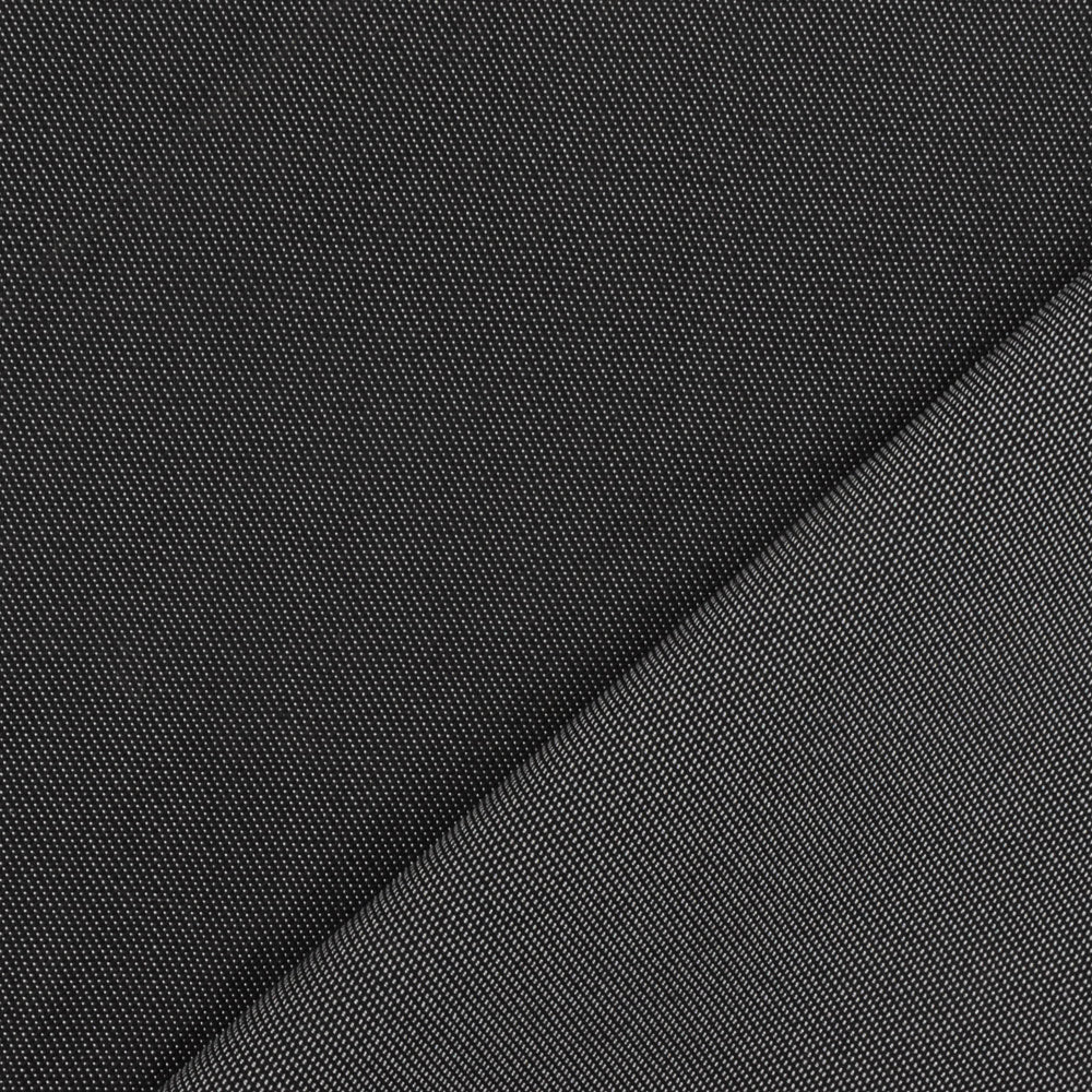 Steel Gray-Gray Faded Stripe Texture Poly-Wool Woven Shirting Fabric - Image 2
