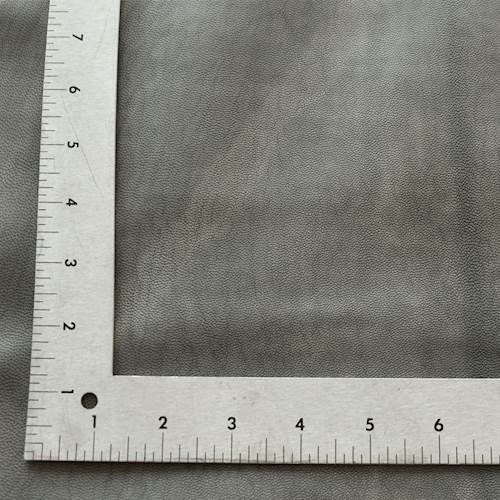 Stone Gray Textured Leather Hide - Image 2
