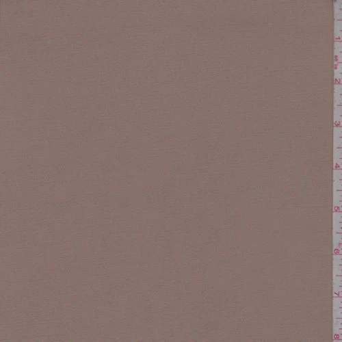 Taupe Brown Cotton Twill Fabric