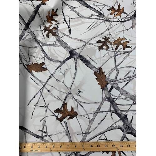 True Timber Snowfall Rhino Canvas Fabric - Reorderable - Image 2