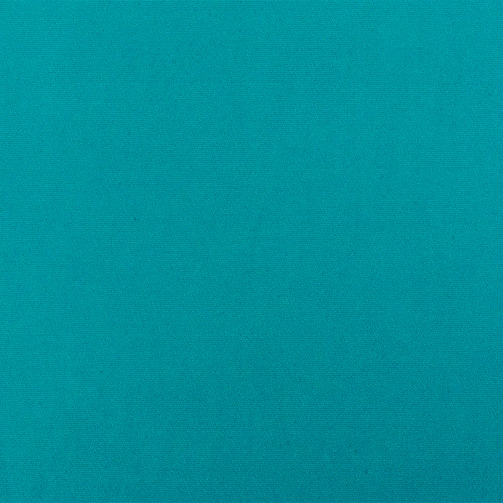 Turquoise Blue Cotton Solid Stretch Spandex Twill Sateen Woven Fabric - Image 4