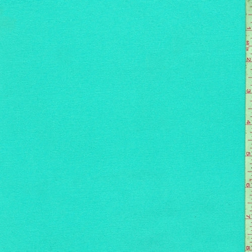 Turquoise Cotton Stretch Twill Fabric