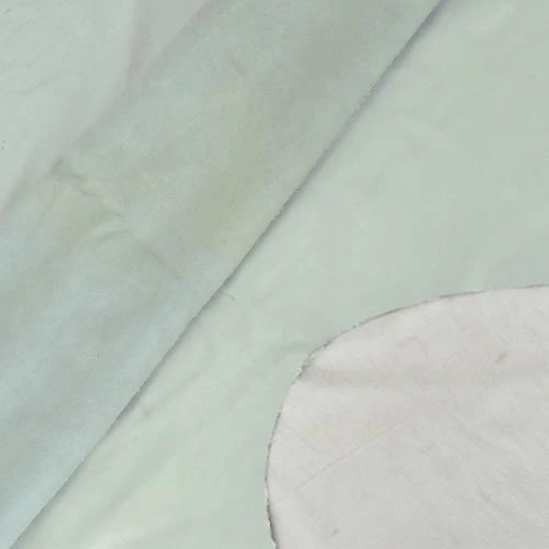 Whisper Gray Textured Leather Hide