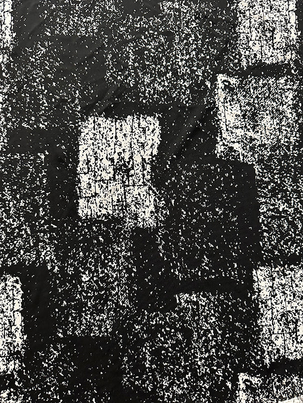 White Noise ITY Jersey Knit Fabric - Image 2
