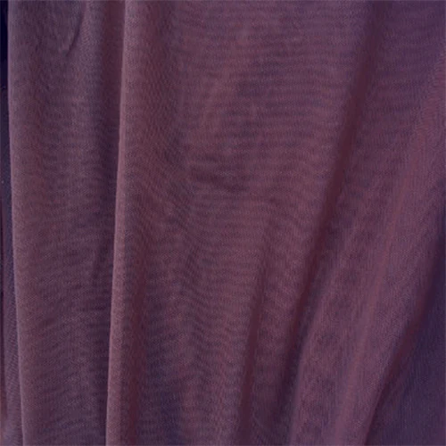 Wine Stretch Mesh Bolt Fabric