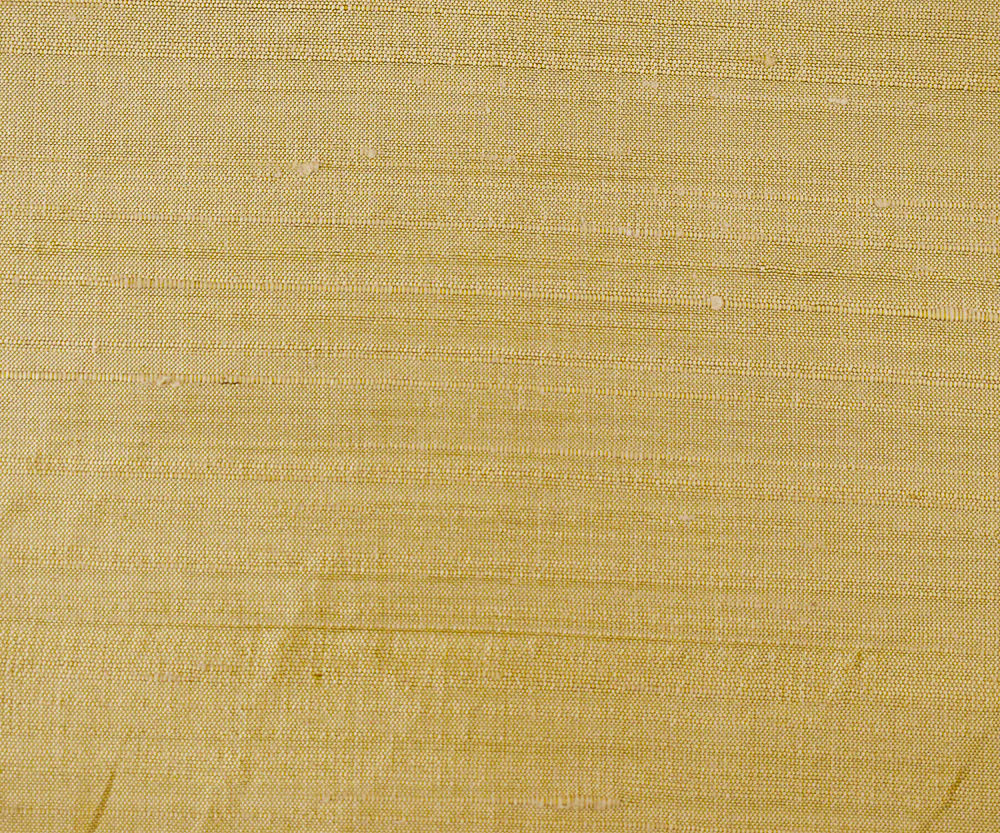 Yellow-Ivory Silk Iridescent Dupioni Woven Fabric - Image 4